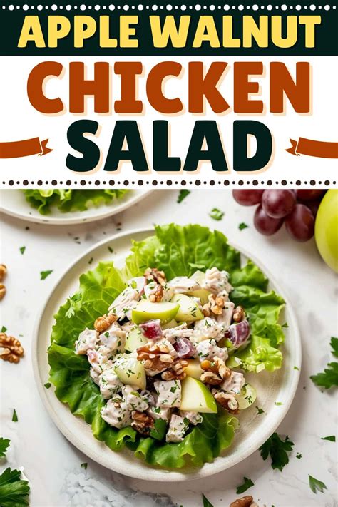 Apple Walnut Chicken Salad - Insanely Good