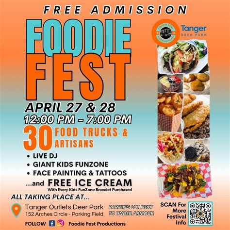 FOODIE FEST: The Biggest Foodie Fest so far at Tanger Outlets, Deer ...