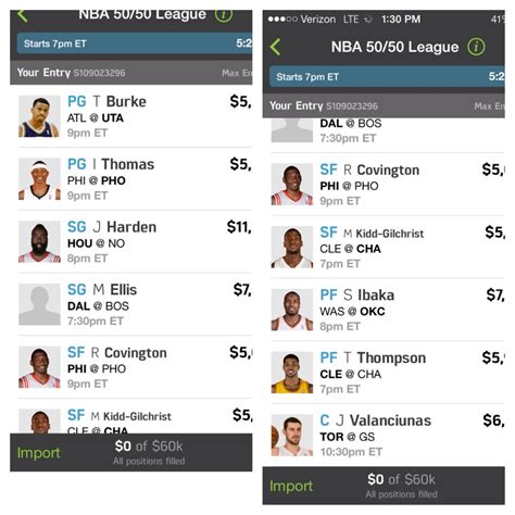 Fanduel NBA Lineups (@FD_NBA_Lineups) | Twitter