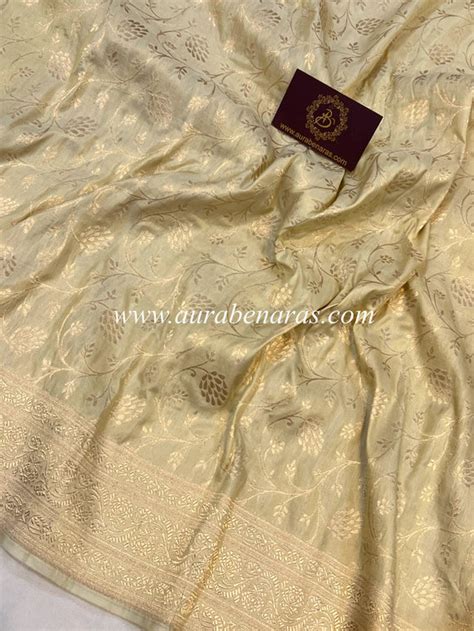 Katan Silk Saree - Aura Benaras