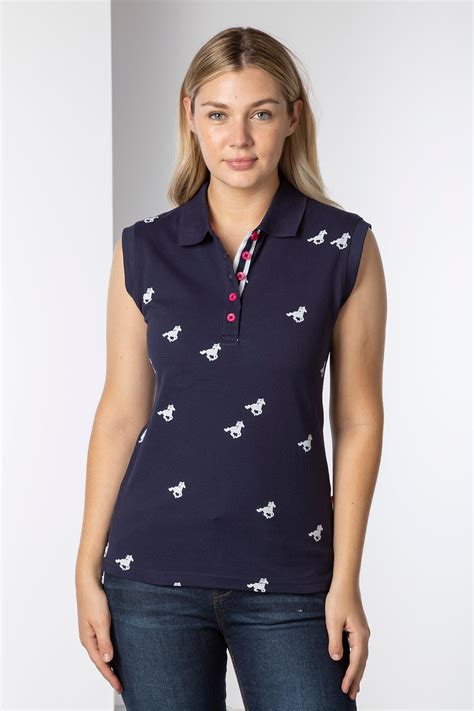 Ladies Sleeveless Polo Shirts UK | Rydale