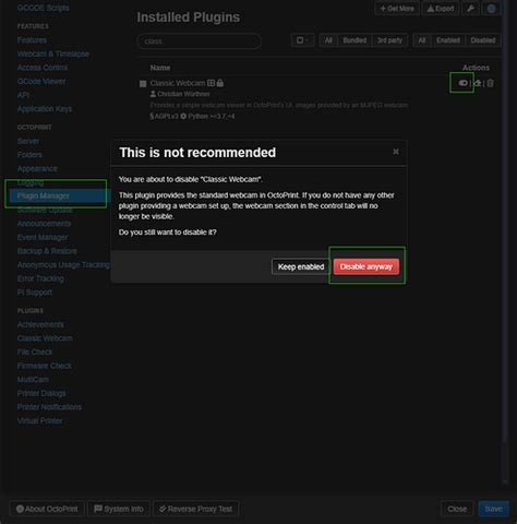 Setting USB Camera OctoPrint 的图像结果
