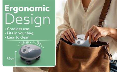 AGARO Scalp Massager, Stress Relief & Relaxation, Handheld & Portable ...