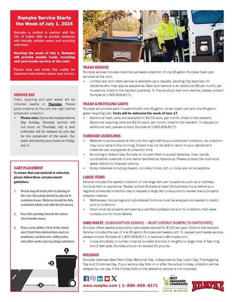 Waste Management | City of Indian Hills, KY | Home Rule City Of ...