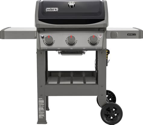 Weber Spirit II E-310 3-Burner Propane Gas Grill Black 45010001 - Best Buy