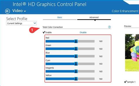 Image result for Intel HD Graphics Control Panel