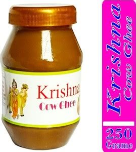 OCB Krishna Cow Ghee Indian Cow Ghee 100% Pure Ghee 250 g Plastic ...