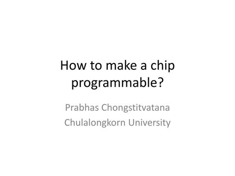 Image result for How to Program a Memory Chip