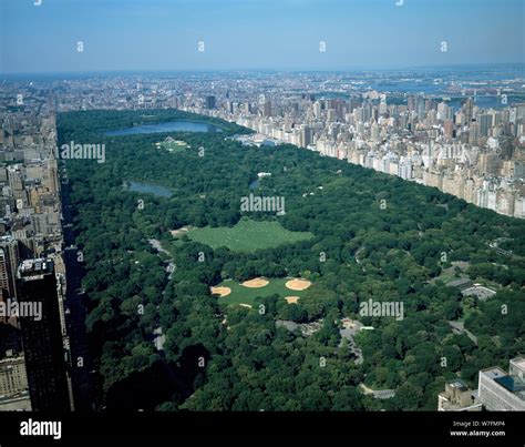 Aerial view of Central Park, New York, New York Stock Photo - Alamy