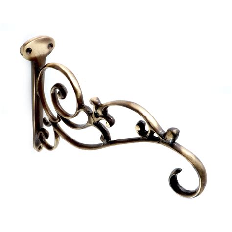 Brass Handmade Roman Gothic Carving Design Wall Lantern Diya Hanger, P ...