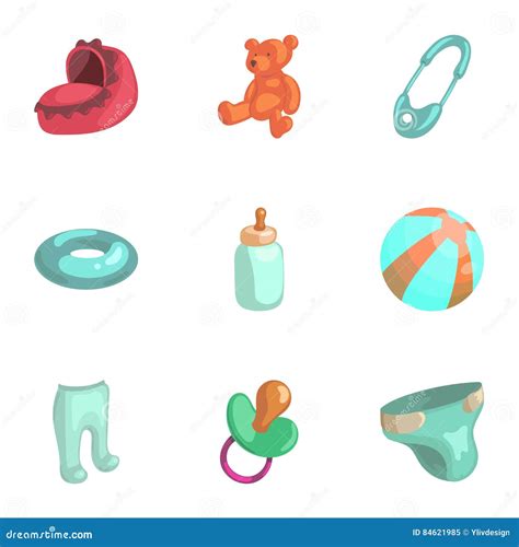 11+ Free Set Of Cartoon Baby Elements Vector