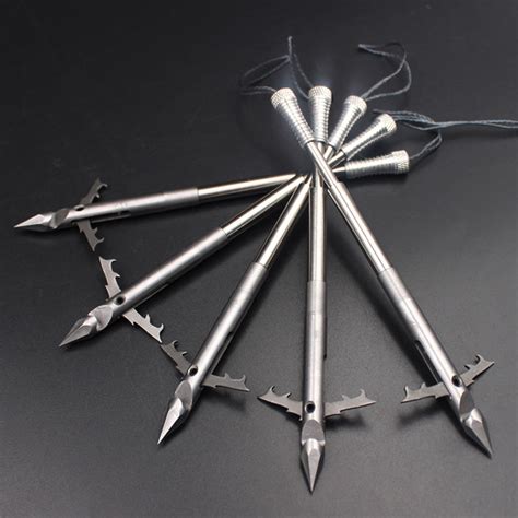 Stainless Steel Missile Barb Head Fishing Dart – TARGET SLINGSHOT