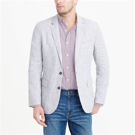Thompson unstructured linen blazer : FactoryMen Blazers | Factory ...