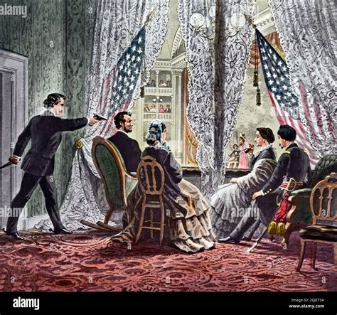 John Wilkes Booth Shooting Lincoln