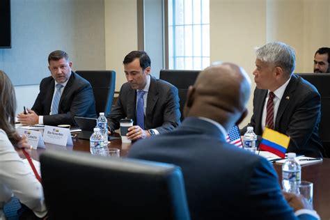 DHS Deputy Secretary John Tien Meets with Colombian Deputy Minister for ...