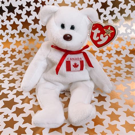 TY Beanie Baby — Maple the Bear (1996), MWMT - Etsy