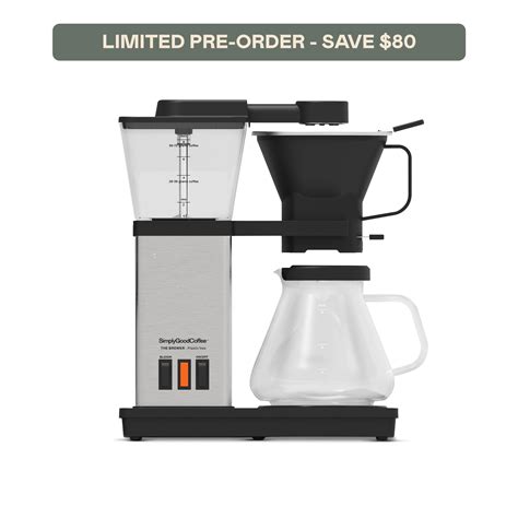 Plastic-Free Coffee Brewer – Simply Good Coffee