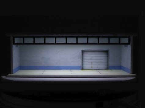 Generic Garage Design B diorama for 1:64 Scale Arts India | Scale Arts ...