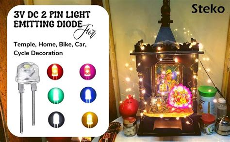 Steko {10 Pieces Each Red, Blue, Green, White, Yellow, Pink} {8mm ...