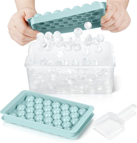 Amazon.com: Generic Round Ice Cube trays for freezer, 33-1in Round PCS ...