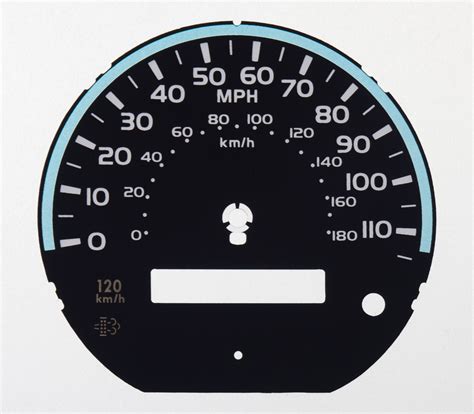 Toyota Land Cruiser KMH to MPH Conversion Dial (110MPH/180KM). Part No ...