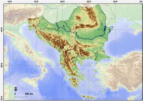 Balkan Peninsula Map: Unveiling Southeast Europe