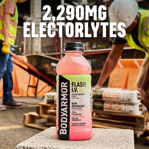 Buy BODYARMOR Flash I.V. Tropical Punch Electrolyte Sports Drink Bottle ...