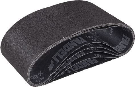 BANDA LIJA X088 4"X21" GRADO No.80 FANDELI CONSTRUFACIL