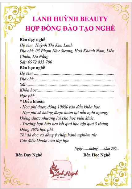 In menu phiếu tích điểm card visit tiệm nail, spa tại Đà Nẵng - Công ty ...