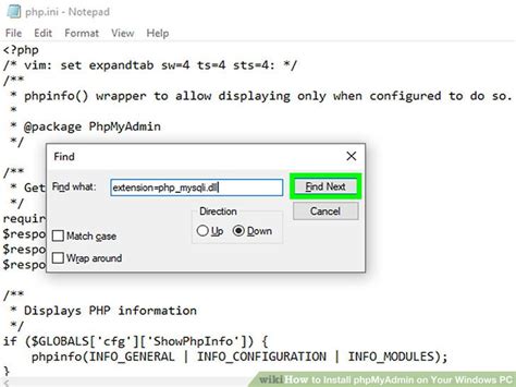 Image result for phpMyAdmin Windows