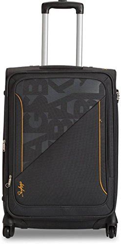 Skybags Imprint Polyester 66 cms Grey Soft Sided Suitcases (STIMPW66GRY ...