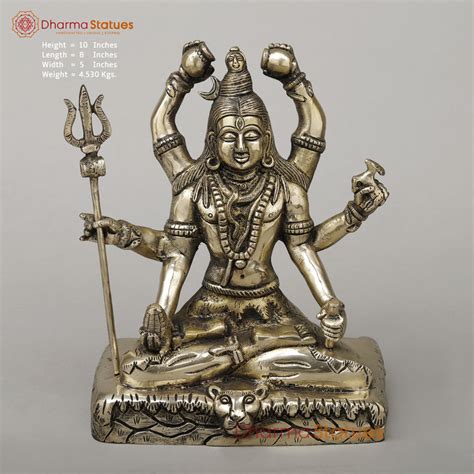 Buy Brass Shiva Statue & Sculpture Collection | Best Prices Online ...