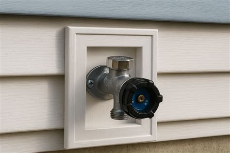 How to Replace a Hose Bib on Vinyl Siding – Installing a Frost-Free Wa ...