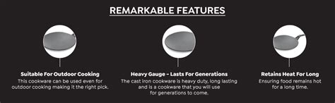 Prestige Cast Iron Concave Tawa