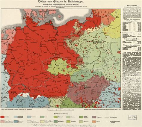 Large European Ethnicities Map