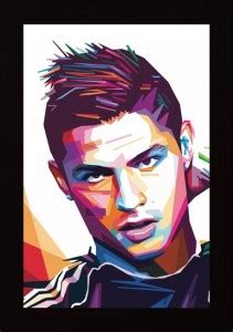 Cristiano Ronaldo Framed Poster Paper Print - Art & Paintings posters ...