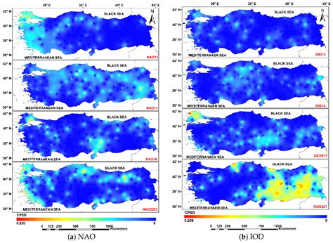Investigation of the North Atlantic Oscillation and Indian Ocean Dipole ...