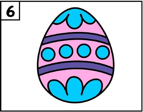 How To Draw an Easter Egg - Easy Step By Step Tutorial