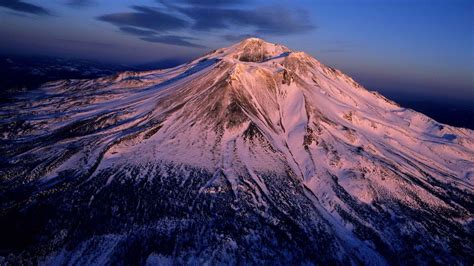 california, Aerial, Mount, Shasta Wallpapers HD / Desktop and Mobile ...