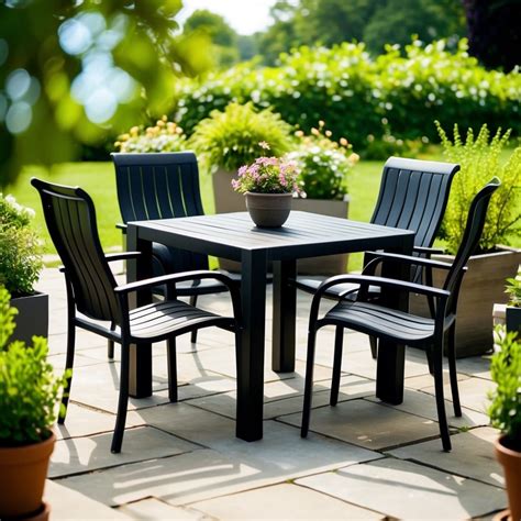 Black Patio Furniture: Stylish Options to Elevate Your Outdoor Space ...