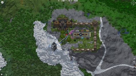 Image result for Mountain Base Tutorial Minecraft