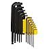 STANLEY 69-257 12-Piece Key Ring Imperial Allen Hex Key Set L/ARM ...