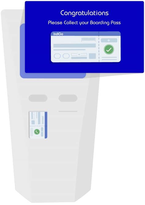 Kiosk Check-In, Self Service Check-In | IndiGo