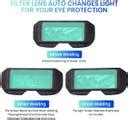 ambay Auto Darkening Welding Safety Goggles Darkening goggle Welding ...