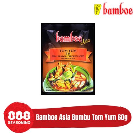 Bamboe ASIA TOM YUM Seasoning 60g | Shopee Philippines