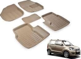 YASH ENTERPRISES Beige 3D Car Foot Mat For Maruti New Wagon R : Amazon ...