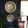 Floral Brass Metal Decorative Wall Plate – Mora Taara