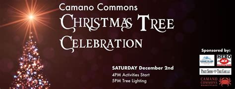 Camano Commons Christmas Tree Celebration, 848 N Sunrise Blvd, Camano ...