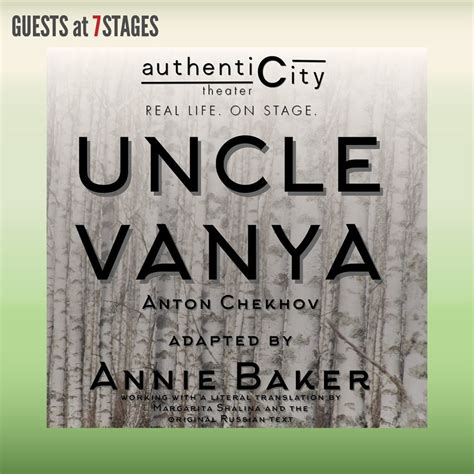 Uncle Vanya 6.12-21.2025 - 7 Stages Theatre