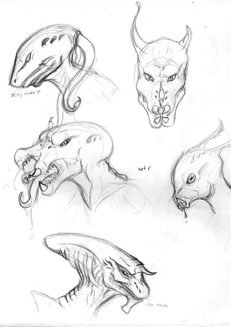 Alien Sketches 的图像结果
